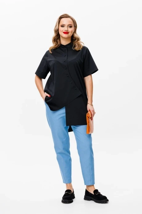 Брючный костюм из хлопка Мублиз 157 #1