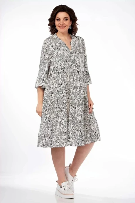 Платье из вискозы Matini 3.1690 молоко #1