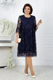 Вечернее гипюровое платье Нинель Шик 7372