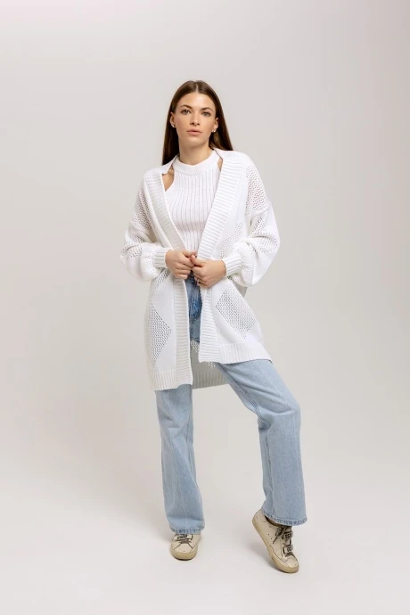 Кардиган Romgil ТЗ832Х белый #1