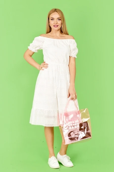 Платье Azzara 908Б белый #1