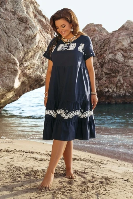 Платье Vittoria Queen 20613 т.синий #1