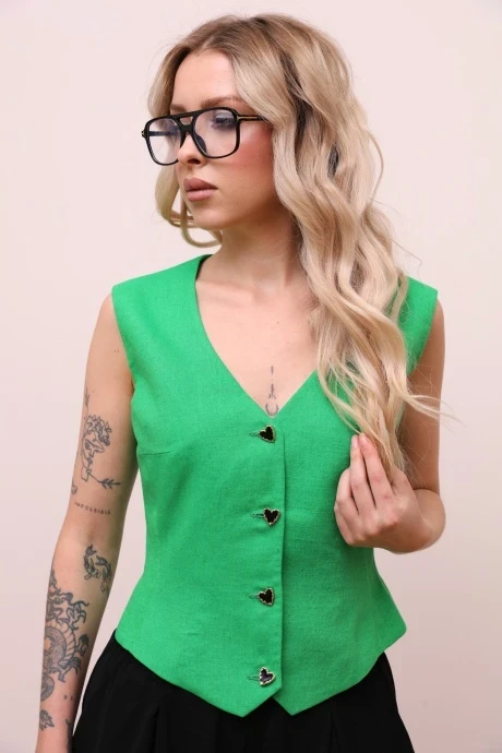 Жилетка LM КБ5365 зелень #1