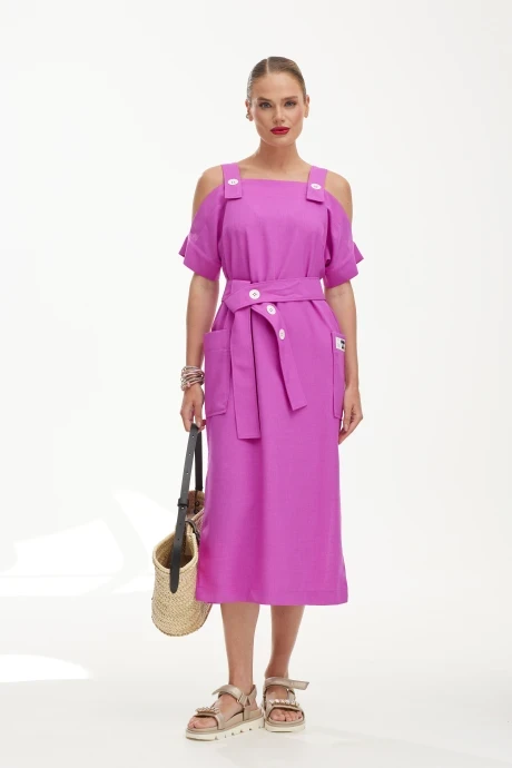 Сарафан из вискозы Твой Имидж 1851 сирень #1