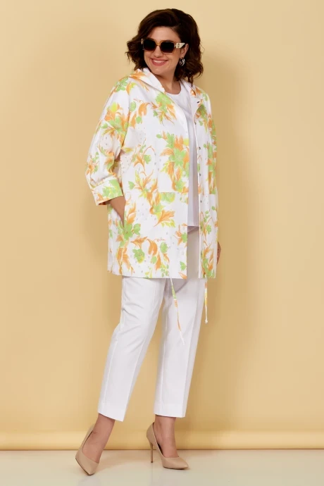 Куртка-ветровка Медея и К 2249 бело-оранжевый #1