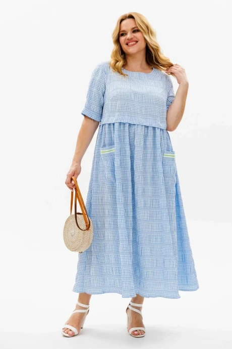 Женское платье Michel Chic 2132/1 голубой #1