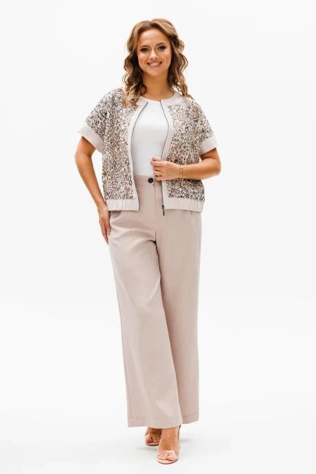 Летний брючный костюм GIZART 5314 двойка #1