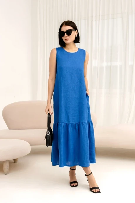 Платье Romgil РТ0021-ПЭ4 васильковый #1