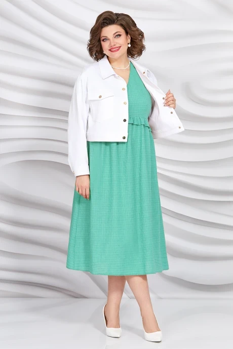 Костюм с платьем Mira Fashion 5417-4 двойка #1