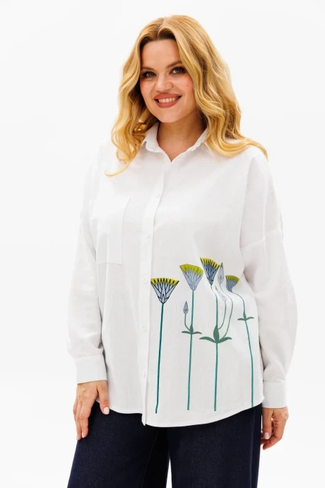 Рубашка Michel Chic 784-В белый #1