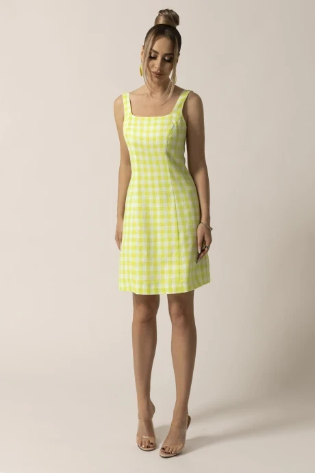 Платье Golden Valley 4989-1 желтый #1