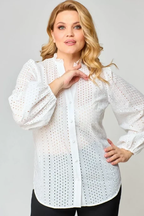 Блузка VIPPRIMO 101 молочный #1