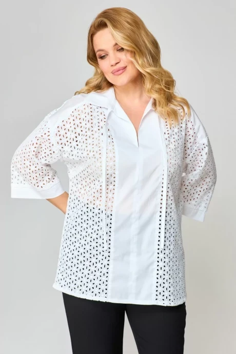 Блузка ришелье из хлопка VIPPRIMO 102 #1