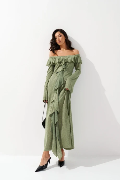 Длинное платье из вискозы ANNETE A3541/1 #1