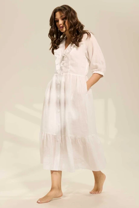 Женское платье MisLana 1100 молочный #1