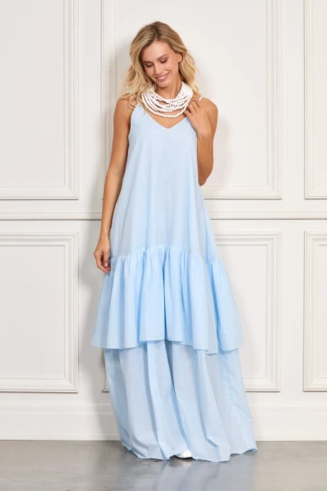 Сарафан RIVOLI 7152.2 голубой #1