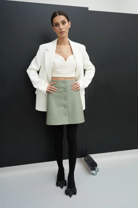 Юбка ATTIKA А168/1 оливковый #1