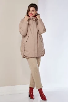 Женская стеганая куртка Shetti 2138 беж