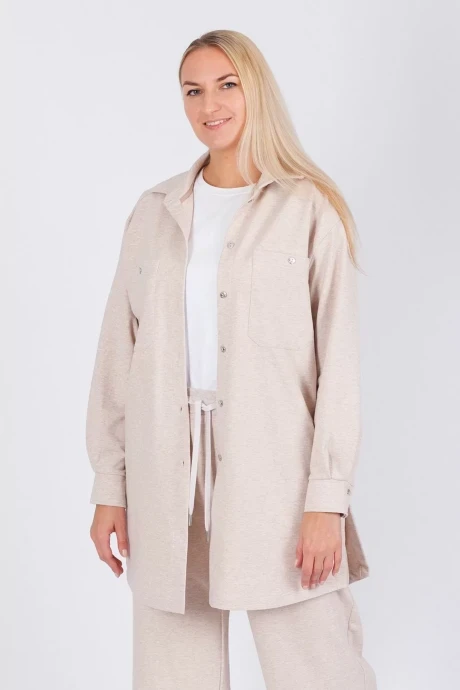 Рубашка Belarusachka У5838М беж #1