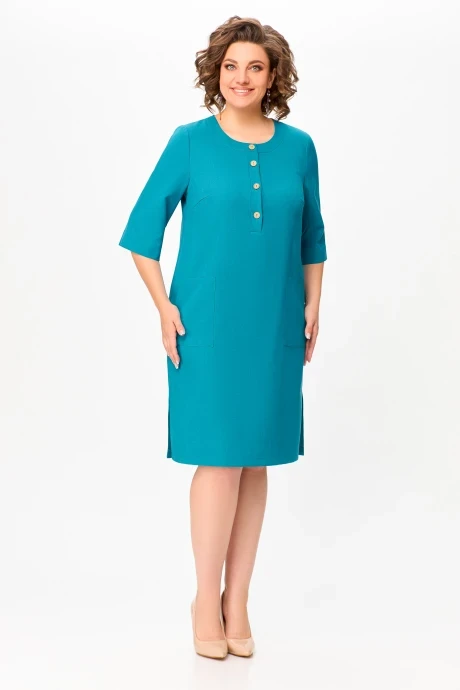 Платье Swallow 717.2 Бирюза #1