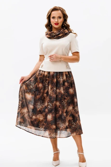 Юбочный костюм ЮРС 24-395-2 #1