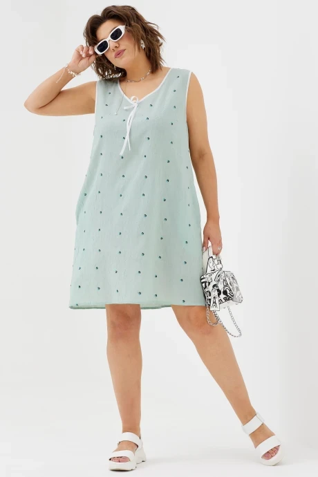 Платье BegiModa 1033 ментол #1
