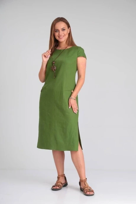 Льняное платье *Распродажа Rishelie 703 #1