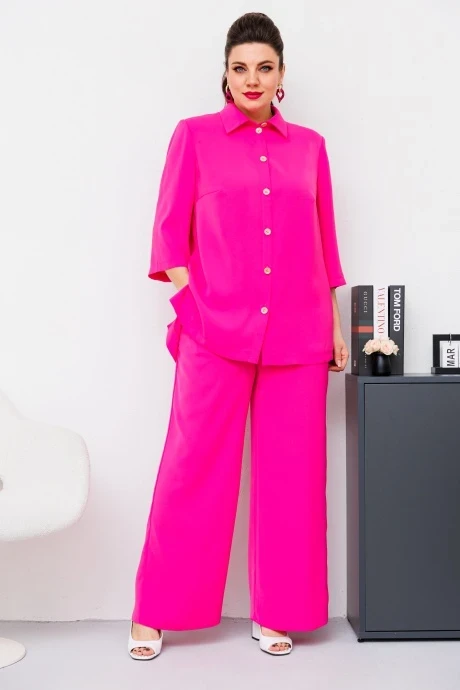 Брючный костюм *Распродажа Romanovich Style 2-2659 малиновый #1