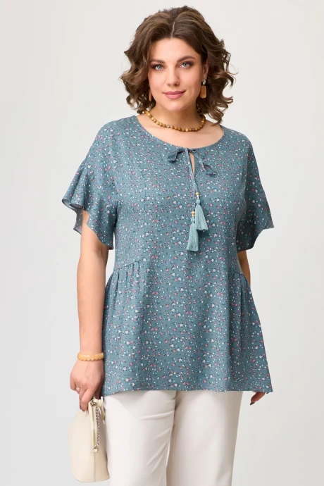 Блузка FITA 20491 зеленый #1