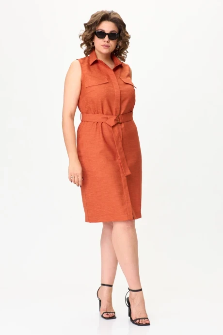 Платье VIPPRIMO 109 терракот #1
