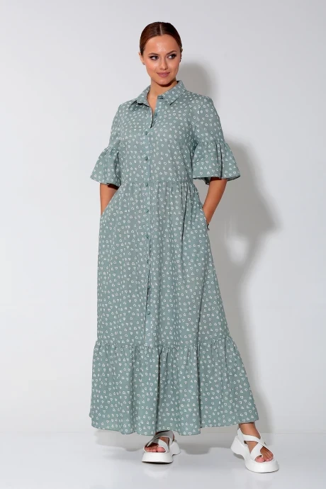 Платье Лиона-Стиль 902 полынь #1