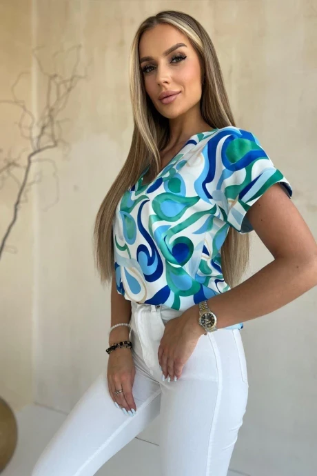 Блузка NIKA.PL 040104 акварель #1