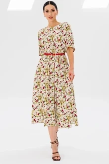 Платье Ларс Стиль 938 цветочный принт