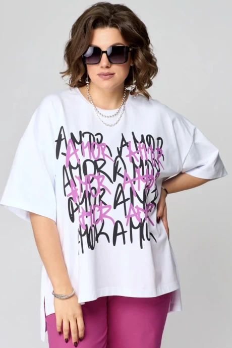 Футболка Bliss 182 белый единый размер #1