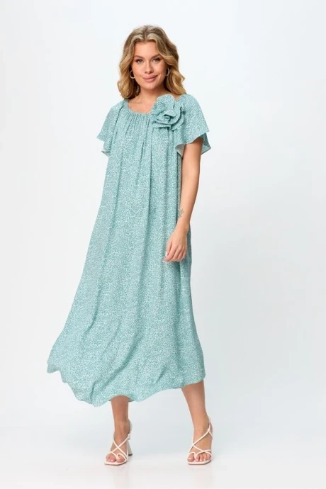 Длинное платье из вискозы *Распродажа LAIKONY 281 #1