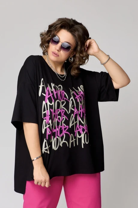 Футболка Bliss 182 Черный единый размер #1