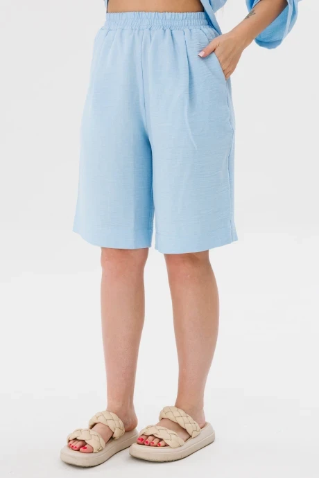 Шорты AmberaStyle 1051В голубой #1