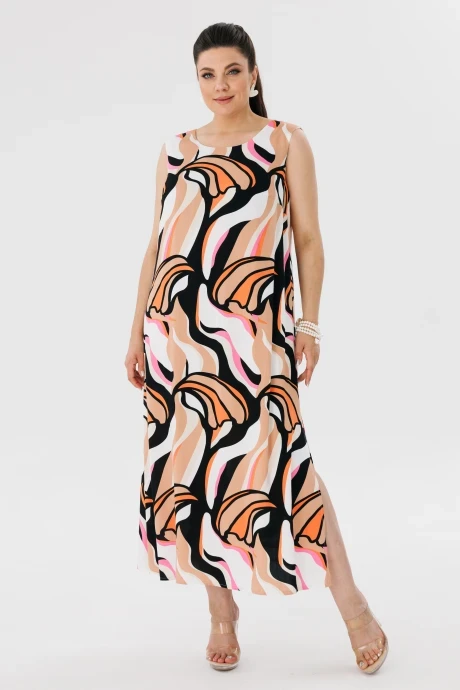 Сарафан Anelli 1472.2 пунш папайя #1