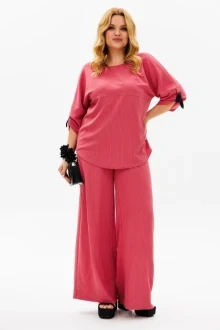 Брючный костюм *Распродажа Michel Chic 1374 ягодный