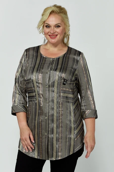 Блузка Algranda 4001-2 Серый #1