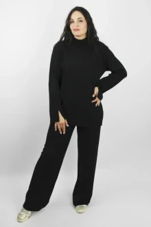 Брючный костюм Полесье С0191-234С0715-Д43 глубокий черный двойка