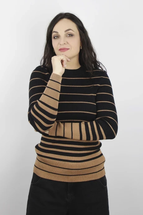 Джемпер (кофта) Полесье С1771-23 4С0714-Д43 170,176 черный_антрацит #1