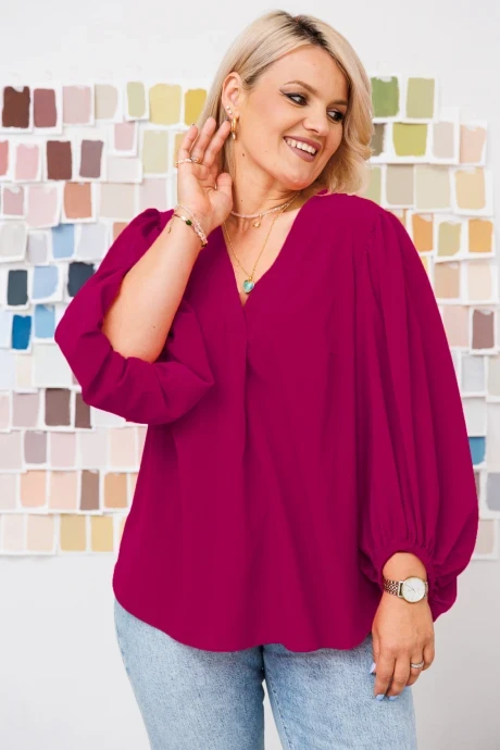 Блузка Anastasia 1048 винный #1