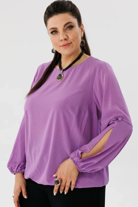 Блузка Anelli 1355.1 виноград #1