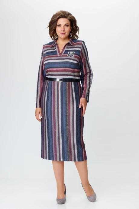 Платье SolomeaLux 807А мультиколор #1