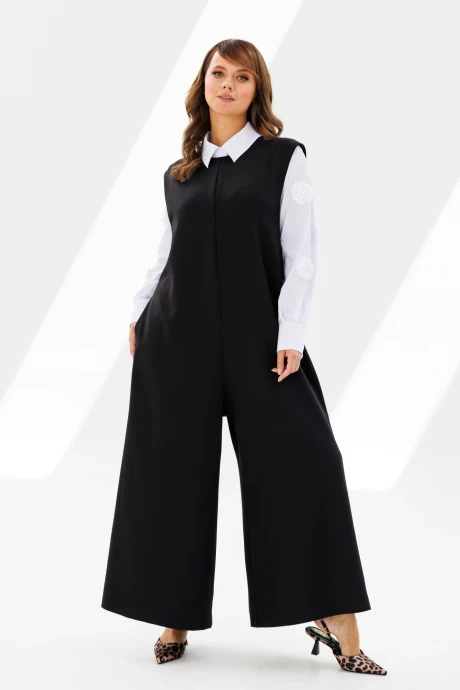 Комбинезон Мублиз 191 чёрный+белый #1