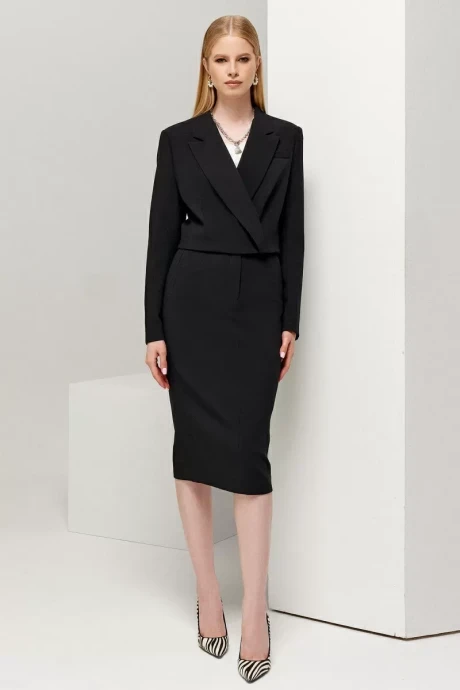 Юбочный костюм PANDA 113910w черный двойка #1
