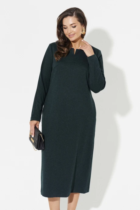 Платье PANDA 125180w Темно-зеленый #1