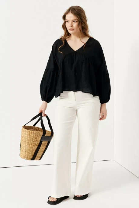 Блузка PANDA 131140w черный #1