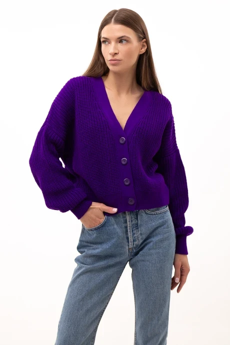 Кардиган Romgil ТЗ683ПО фиолетовый #1